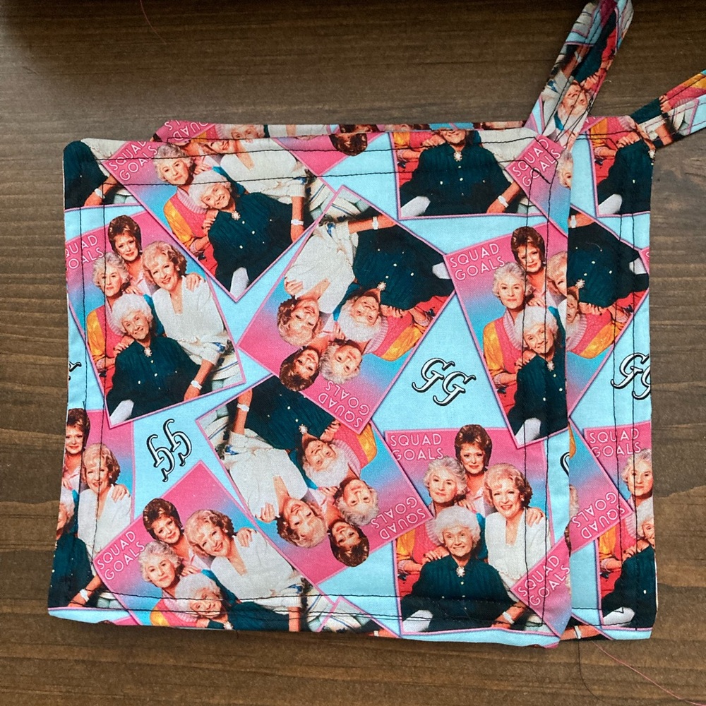 Golden Girls potholder set